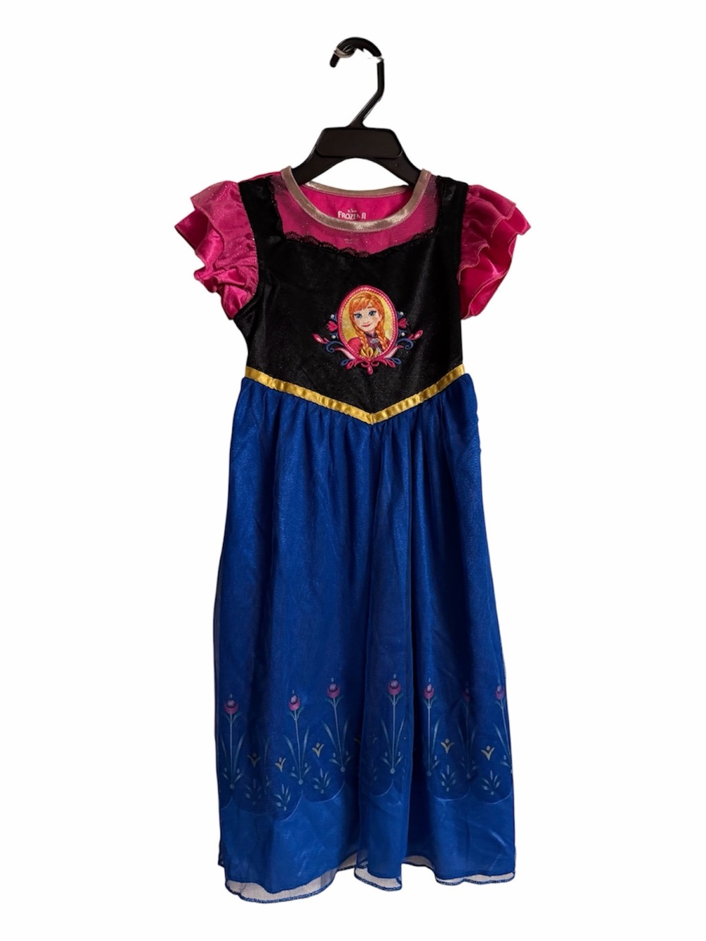 Girls Frozen-Inspired Princess Anna Costume Dress 4T gown